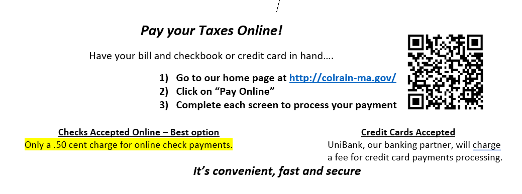 FY27 online payment information